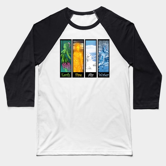 Elements Baseball T-Shirt by treasured-gift